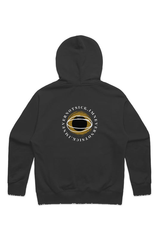 (&0).inns.a.eye.zip.hoodie.E/Black